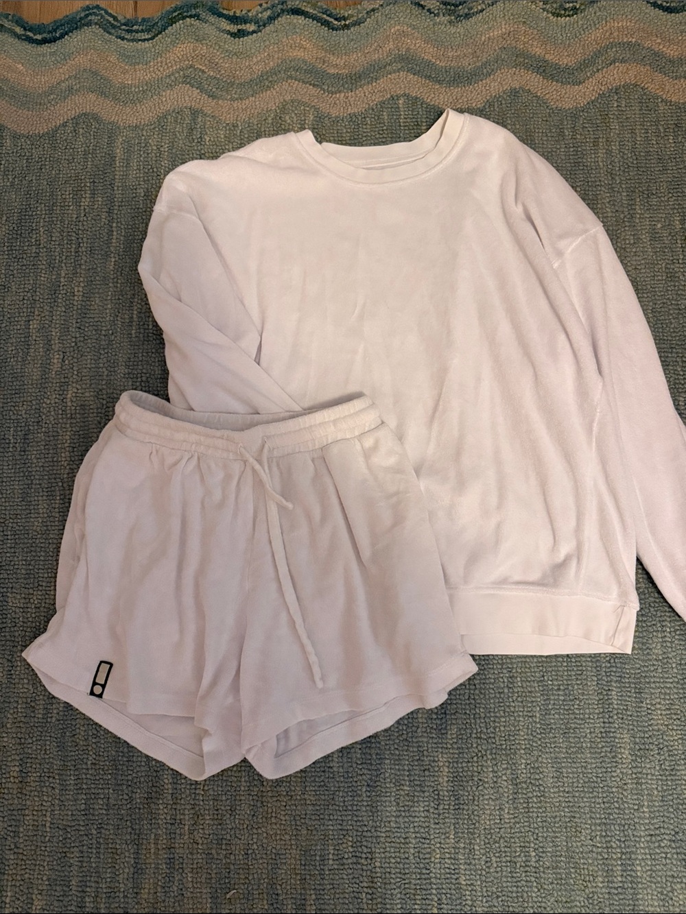 Daily Drills White Towel Terry Set